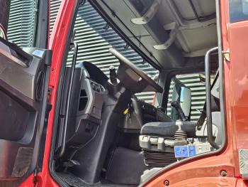 MAN TGS 33.480 6x6 / PALFINGER Z CRANE / 2 SIDE TIPPER